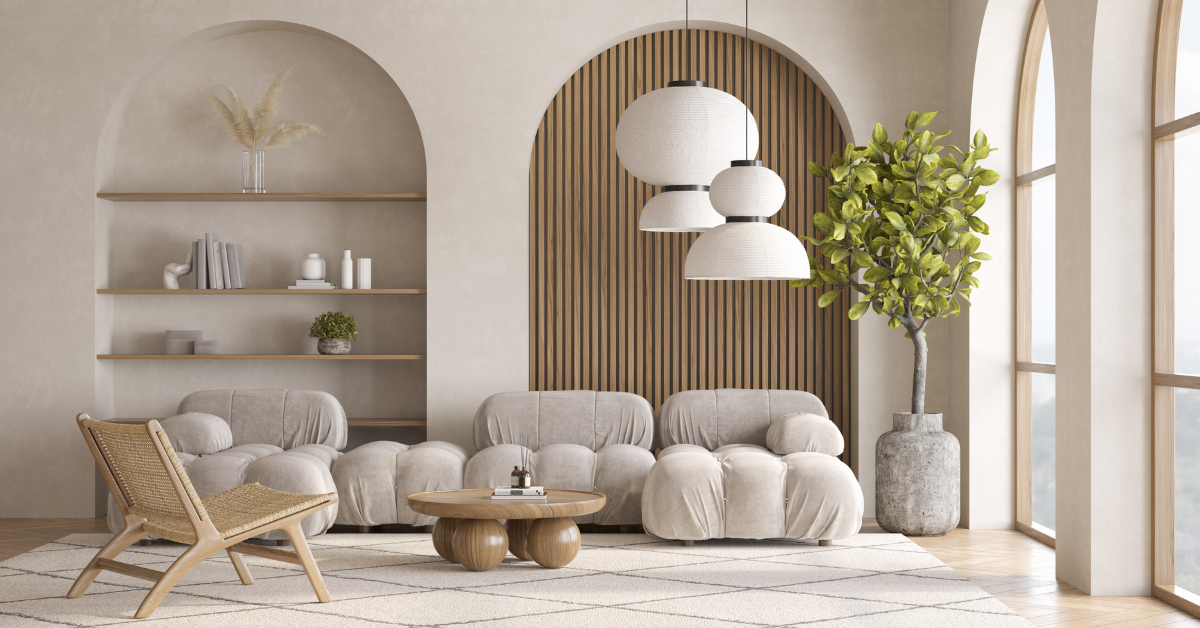 Scandi home decor image