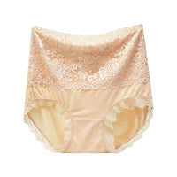 High Waisted Abdomen And Hips Sexy Lace Underwear Women Briefs - Hank Home Decor