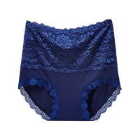 High Waisted Abdomen And Hips Sexy Lace Underwear Women Briefs - Hank Home Decor