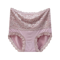 High Waisted Abdomen And Hips Sexy Lace Underwear Women Briefs - Hank Home Decor