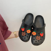 Slippers Women Wear Home Non-Slip Two-Wear Garden Shoes Outside In Summer - Hank Home Decor