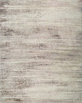 8' X 10' Brown Abstract Hand Knotted Area Rug