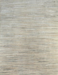 8' X 10' Beige Abstract Hand Knotted Area Rug