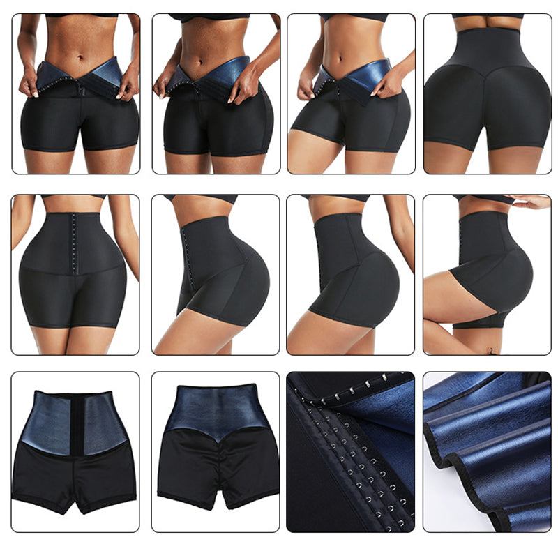 Slimming Pants Waist Trainer Shapewear Tummy Hot Thermo Sweat Leggings Fitness Workout Sweat Sauna Pants Body Shaper - Hank Home Decor