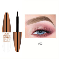 Tattoo Easy Peel Off Eyebrow Gel Cream Types Long-Lasting Smudge-Proof Sweat Resistant Waterproof Cosmetics - Hank Home Decor