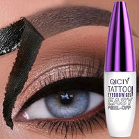 Tattoo Easy Peel Off Eyebrow Gel Cream Types Long-Lasting Smudge-Proof Sweat Resistant Waterproof Cosmetics - Hank Home Decor