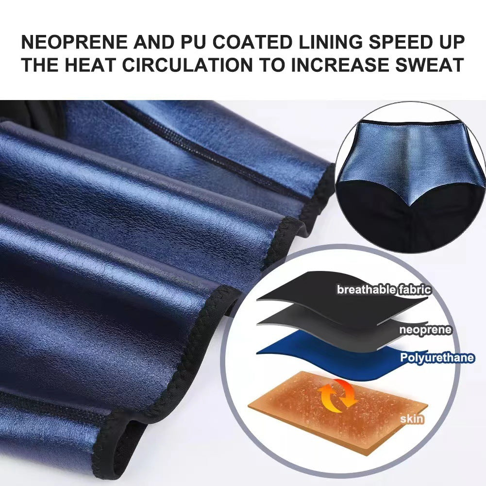 Slimming Pants Waist Trainer Shapewear Tummy Hot Thermo Sweat Leggings Fitness Workout Sweat Sauna Pants Body Shaper - Hank Home Decor